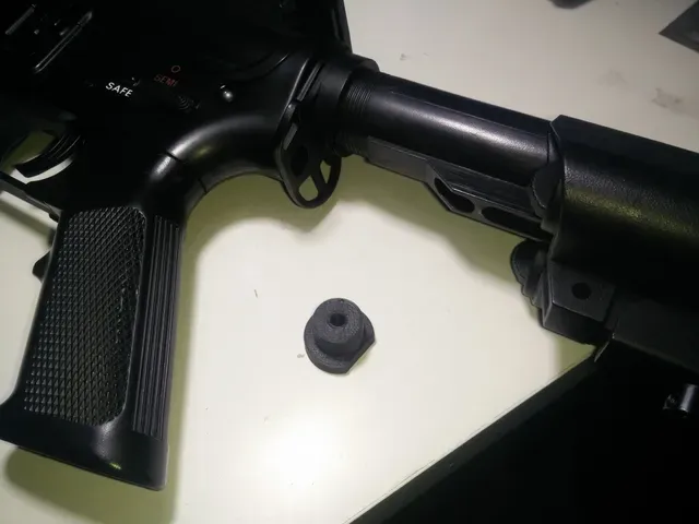 M4 Airsoft Buffer Tube Nut