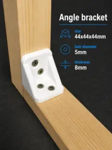 90° Angle Bracket for 44 mm & 45 mm Timber | Hex Nut & Countersunk Versions