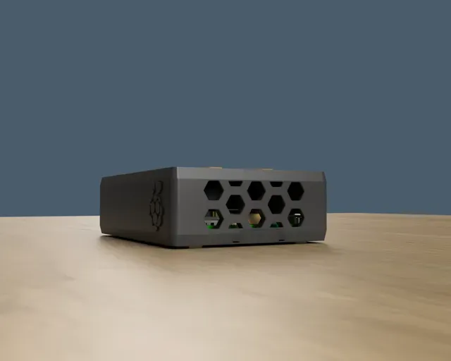 Raspberry Pi 4B/Octoprint Honeycomb case — Image 4 of 6