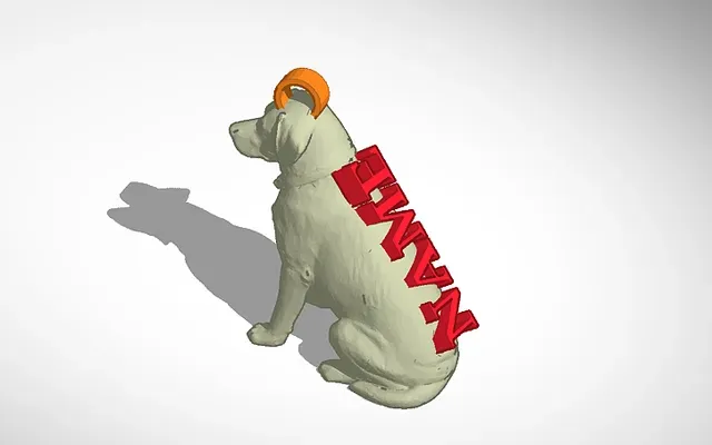 3D Dog Tag