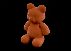 Fuzzy Wuzzy / Smooth Teddy Bear (Fuzzy Skin Test)
