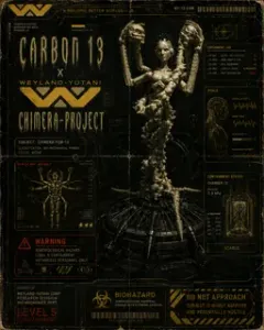 Carbon 13 X Weyland-Yutani : Chimera Project
