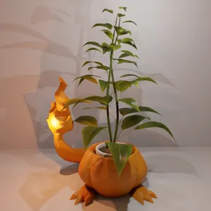 Charmander - Glumander - Pokemon - Low Poly Planter