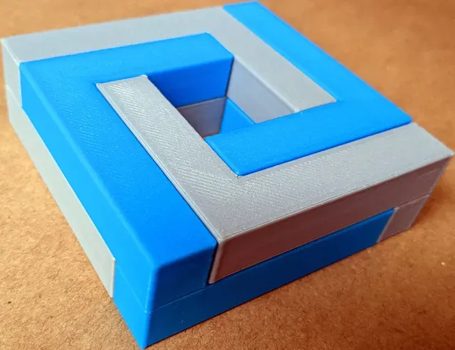 Quartet Puzzle (easy print no support) — Image 3 of 4