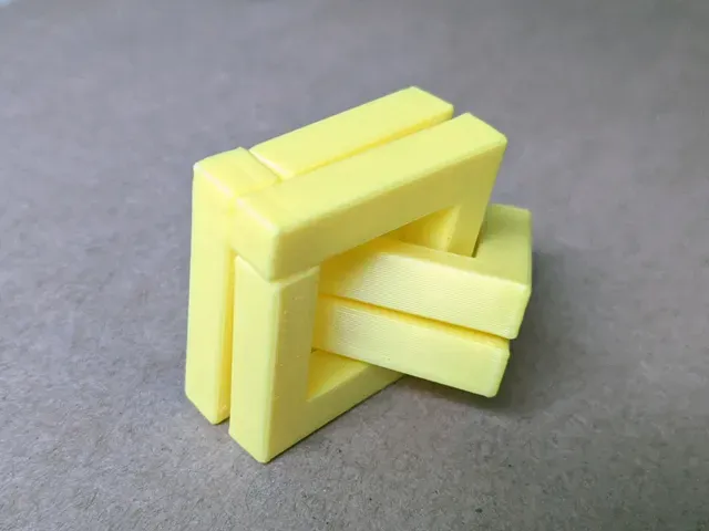 Quartet Puzzle (easy print no support) — Image 4 of 4
