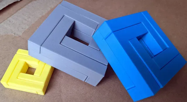 Quartet Puzzle (easy print no support) — Image 2 of 4