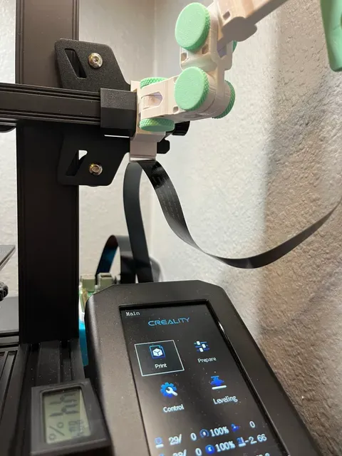 Ender 3 v2 Neo - Mount point for Sneaks articulating arm — Image 2 of 3