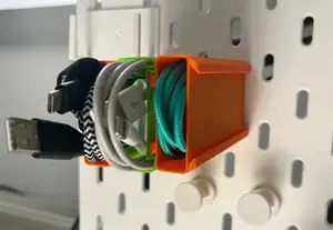 SKADIS locking stackable cable organizer