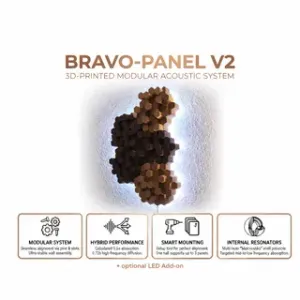BRAVO-Panel V2 (modular acoustic system)