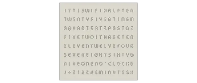 WordClock 16x8 LED matrix (2023-V3) — Фото 12 из 38
