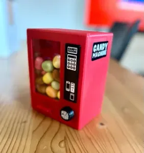 Plain front for Sweets automat