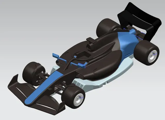 OpenRC F1 2023 - Updated Parts