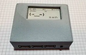 Case for Geekworm X306 UPS shield (18650 battery), RPi Zero W or Zero 2, & Waveshare E-ink Display - Pwnagotchi