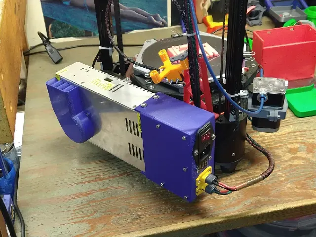 S-360-12 PSU cover with voltmeter, switch and XT60 plugs — Image 3 of 20