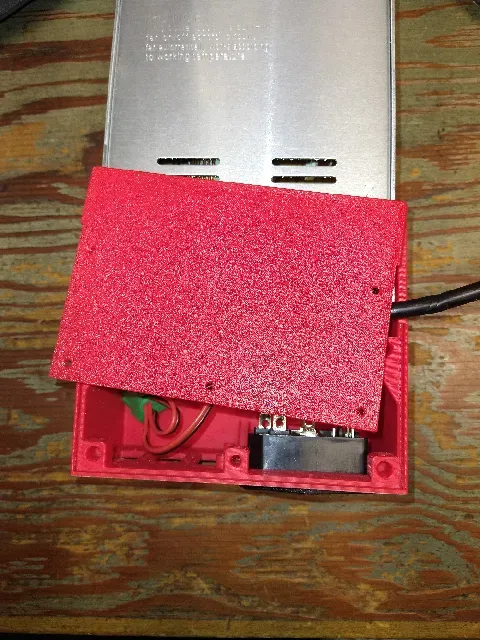 S-360-12 PSU cover with voltmeter, switch and XT60 plugs — Image 10 of 20