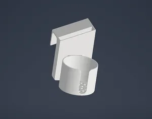 phone charger and cup holder for a car