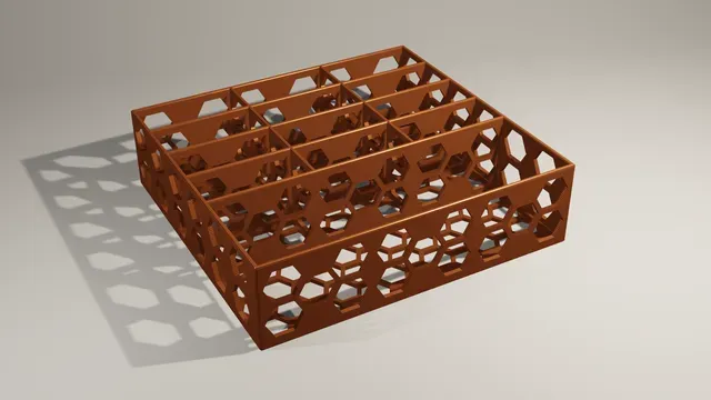 Honeycomb Charging Cable Box