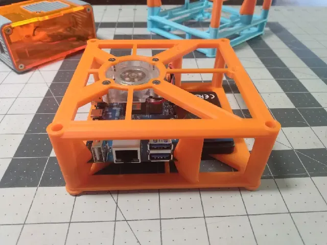 Orange Pi 5 Rollbar Case - 4010 Fan - 2280 m.2 compatible - 2.5" SSD mounting option - .96" OLED option — Фото 6 из 20