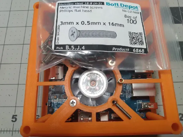 Orange Pi 5 Rollbar Case - 4010 Fan - 2280 m.2 compatible - 2.5" SSD mounting option - .96" OLED option — Фото 19 из 20