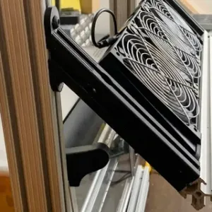 8020 series 10 45 degree ofset beam for fan mount