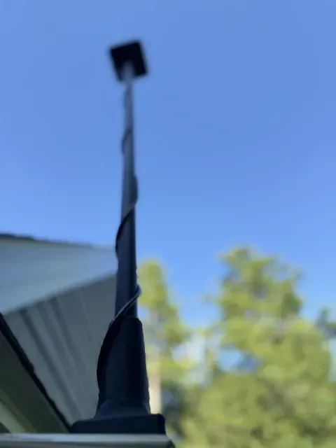Segway Navimow X4 RTK GNSS (GPS) antenna mounting bracket (for horizontal surface) — Image 2 of 2