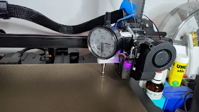 Parametric ender 6, ender 3 S1 / S1 Pro (sprite extruder) Dial indicator snap on mount - can be adjusted easily to any printer — Фото 5 из 5