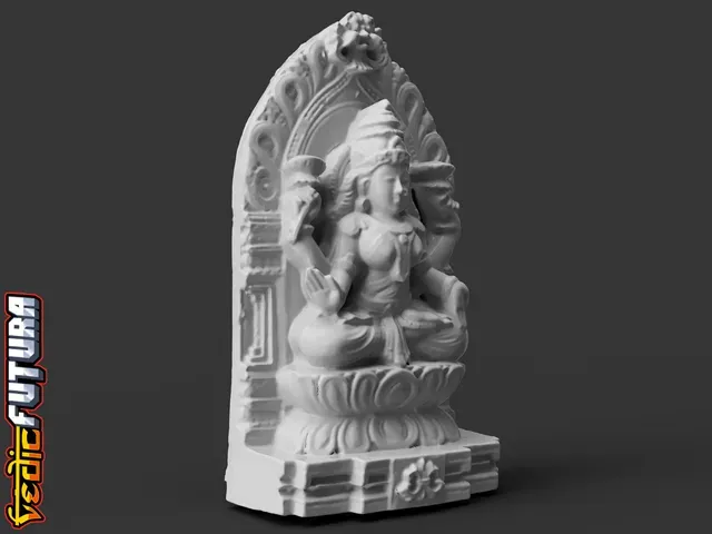 Lakshmi on Lotus throne & Kirtimukham — Фото 2 из 8
