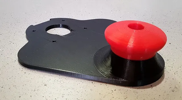 Base plate for Katsu trimmer (and Makita RT0700C) — Фото 2 из 8