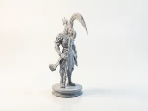 Kayn Dark God Figurine LOL Champions 3D Printable