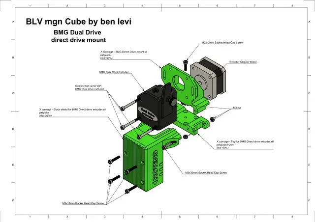 BLV mgn Cube 3d printer by Ben Levi — Фото 23 из 40