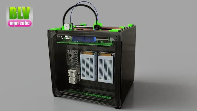 BLV mgn Cube 3d printer by Ben Levi — Фото 18 из 40