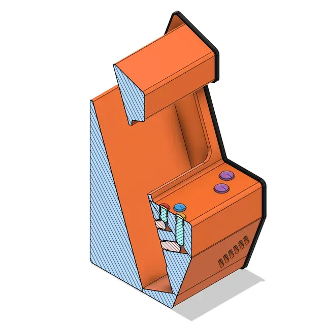 Functional Game Boy Arcade Cabinet — Image 3 of 4