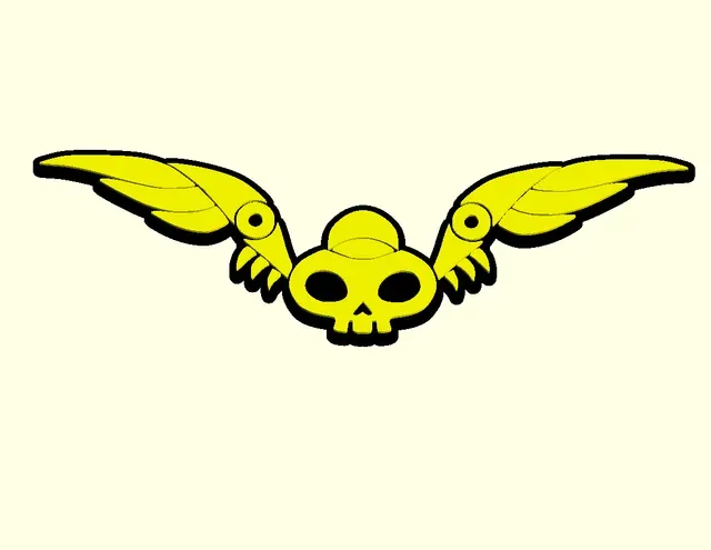 Murder drones Model N cap badge