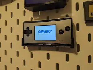 Game Boy Micro IKEA SKADIS Mount