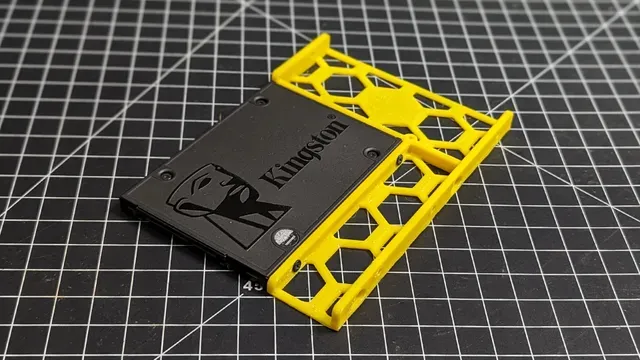 SSD adapter for slot mount systems.