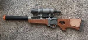 TF2 Hitman's Heatmaker (Nerf blaster mod from Sillybutts Foxbat)