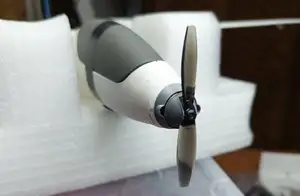 Lukisegler-NG XS e mini RC-glider (Update to brushless electric drive)