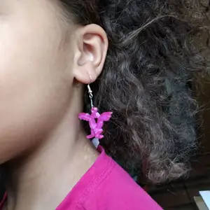 Cartoon Crow Earring (Kasimir)