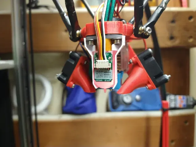 Kossel Mini E3D V6 Effector with BlTouch Mount — Фото 15 из 17