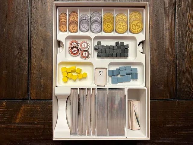 Furnace Board Game Insert / Organizer - Supports Interbellum Expansion — Image 7 of 10