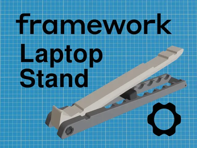 Adjustable Framework Laptop Stand