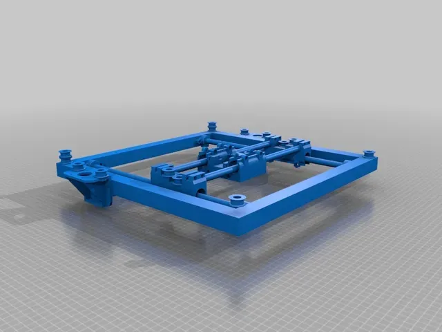 Dual CoreXY setup that uses LME12UU and 12mm shafts — Фото 17 из 28
