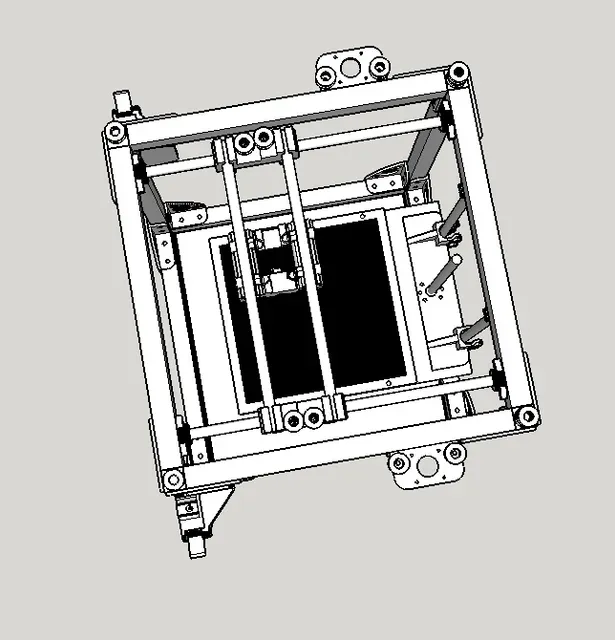 ROB-O Junior FFF 3D Printer using 80/20s 10/10 (1"x1") extrusion — Фото 11 из 28