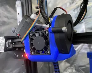 Micro Swiss NG Extruder Shroud with a 5015 part cooling fan