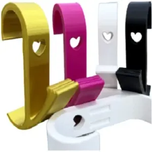 Bathroom radiator towel hook