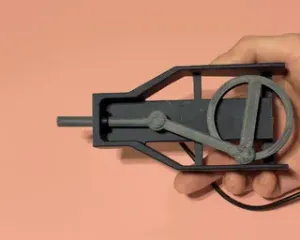 Fully Printable Motorized Linear Actuator