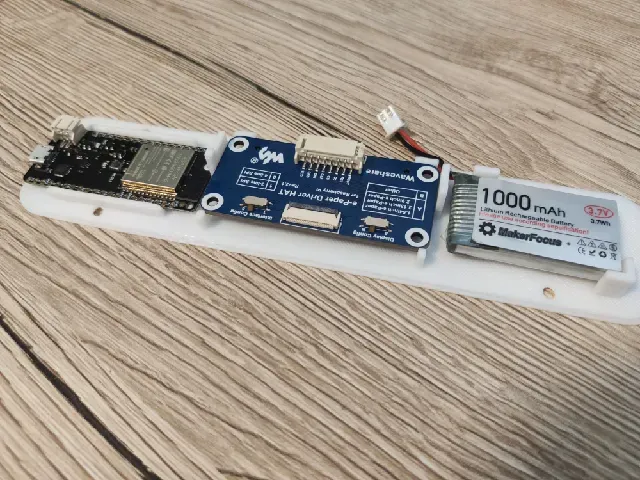 E-Paper display stand ESP32 — Фото 4 из 7