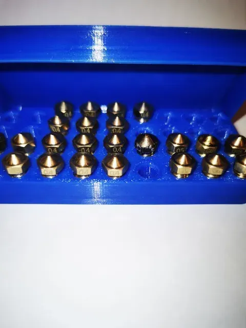 Parametric Nozzle Storage Box (V6 & MK8) — Фото 2 из 4