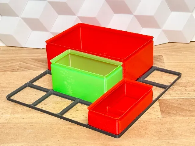 Gridfinity Box (Quick print, lite version, less filament!) — Фото 5 из 13