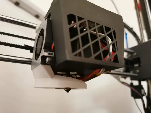 Anycubic i3 mega Hotend fan box (also Mega-S, Mega-X, Full Metal, BLTouch & E3DV6 versions) — Image 5 of 30